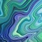 Abstract background, blue green palette, vivid fluid art, marbling texture, agate wallpaper, wavy lines, liquid ripples