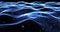 Abstract background of blue particle wave