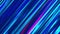 Abstract background with blue and pink oblique glowing spots. Animation with twinkling lines