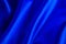 Abstract background - Blue satin textile