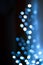 Abstract background of blue spot lights