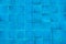 Abstract background of blue tiles