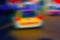 Abstract background blur of a police car