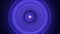 Abstract background of bright blue glowing energy magic radial circles