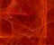 abstract background of bright orange-red lines on a black background, neural network