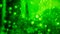 abstract background : bubble of sparkling water soda on the green glass bottle with gradient ligh