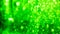 abstract background : bubble of sparkling water soda on the green glass bottle with gradient ligh