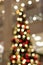 Abstract background Christmas illumination blur