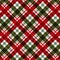 Abstract background with Christmas themed plaid design