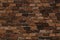 Abstract background- clinker brick wall