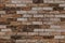 Abstract background- clinker brick wall