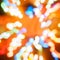 Abstract background. Colorful bokeh fireworks.