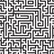 Abstract background with complex maze