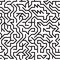 Abstract background with complex maze