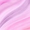 Abstract background creative with pink wave watercolor painted brush