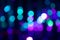 Abstract background with defocused bokeh colorful lights