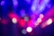 Abstract background with defocused bokeh colorful lights