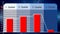 Abstract background economic chart