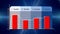 Abstract background economic chart