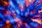 Abstract background. Explosion star with gloss and lines. Awesome beautiful nebula somewhere in outer space