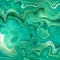 Abstract background, fake stone texture, emerald green malachite jasper agate or marble slab with veins, wavy lines fashion print