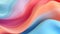 Abstract Background featuring Pastel Gradients in a Fluid. Generative AI