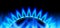 Abstract background GAS neon flame blue vector