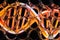 Abstract background - genome research