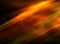 Abstract background Golden orange light beams on a pitch black background.