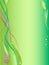 Abstract background Green
