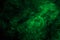 abstract background with green mystical smoke