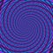 Abstract background illusion hypnotic illustration, rotation