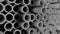 Abstract background with Iron pipes
