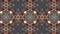 Abstract background kaleidoscope mirror reflection geomatric symmetric shape