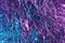 Abstract background metal aluminum foil blue and purple pink color