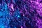 Abstract background metal aluminum foil blue and purple pink color