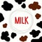 Abstract background. Milk theme.