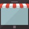 Abstract background. Mobile store concept