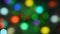 Abstract background moving colored glowing circles