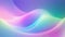 Abstract background in pastel colors with glowing Holographic Gradient