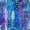 Abstract background pattern, with circles, oval, swirls, paint strokes, splashes and waves