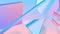 Abstract background with pink and blue pale shapes in modern avantgarde and vaporwave style