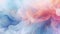 Abstract Background Resembling the Delicate Strokes of a Watercolor Painting, with Pastel Gradients. Generative AI