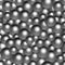 Abstract background of a set of metal balls