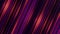 Abstract background of shimmering neon lines. Animation. Solid rotating background of horizontal bright neon lines