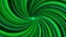 Abstract background with the shimmering vortex or energy flow. Animation. Green swirling rays of the outer space object