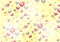 Abstract background with shiny hearts