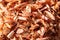 Abstract background from shrimp peels. Selective focus