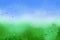 Abstract background sky and grass watercolor splashes