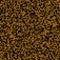 Abstract background of small pixels. Pixel texture for your projects. Dark brown earth color. Vector illustration
